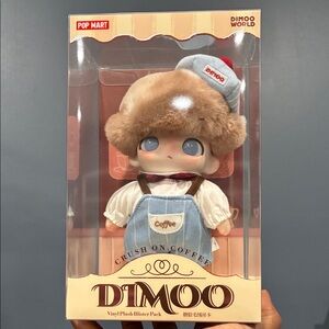 Dimoo Crush on Coffee Plush Pendant